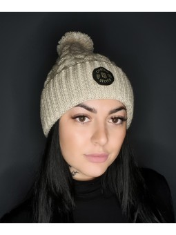 CZAPKA ZIMA CS GIRLS BEŻ