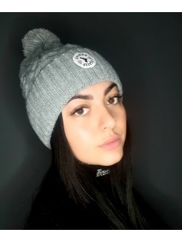 CZAPKA ZIMA CS GIRLS SZARA...