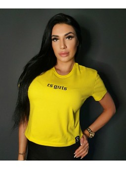 T-SHIRT DAMSKI CROP TOP CS...