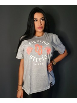 T-SHIRT DAMSKI MELANŻ...