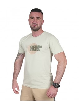 T-SHIRT JASNY KAMEL CIEMNA...