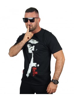 T-SHIRT CS TRZYMAJ JĘZYK ZA...