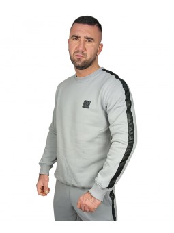 BLUZA KLASYK SZARA CS GUMKA...