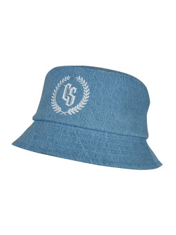 BUCKET HAT CIEMNY JEANS -...