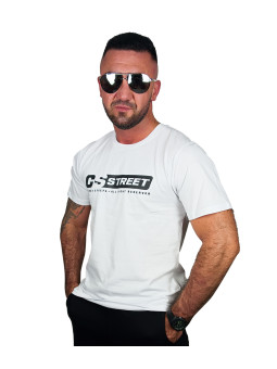 T-SHIRT BIAŁY CS STREET