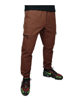 SPODNIE JOGGER CARGO CIEMNA...