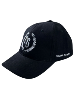 CZAPKA Z DASZKIEM CZARNA -...