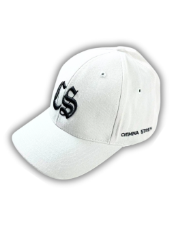 CZAPKA Z DASZKIEM BIAŁA -...