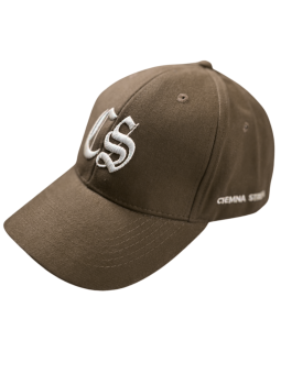 CZAPKA Z DASZKIEM BRĄZ - GOTYK