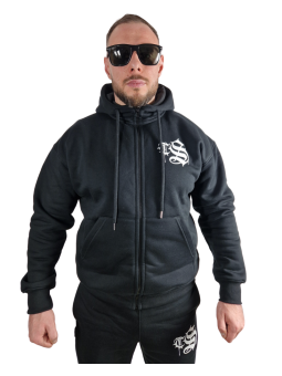 CZARNA BLUZA ROZPINANA...