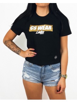 T-SHIRT DAMSKI CROP TOP CS...