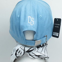 CZAPKA Z DASZKIEM CS WEAR BŁĘKIT