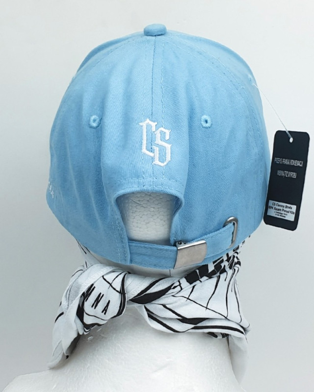 CZAPKA Z DASZKIEM CS WEAR BŁĘKIT