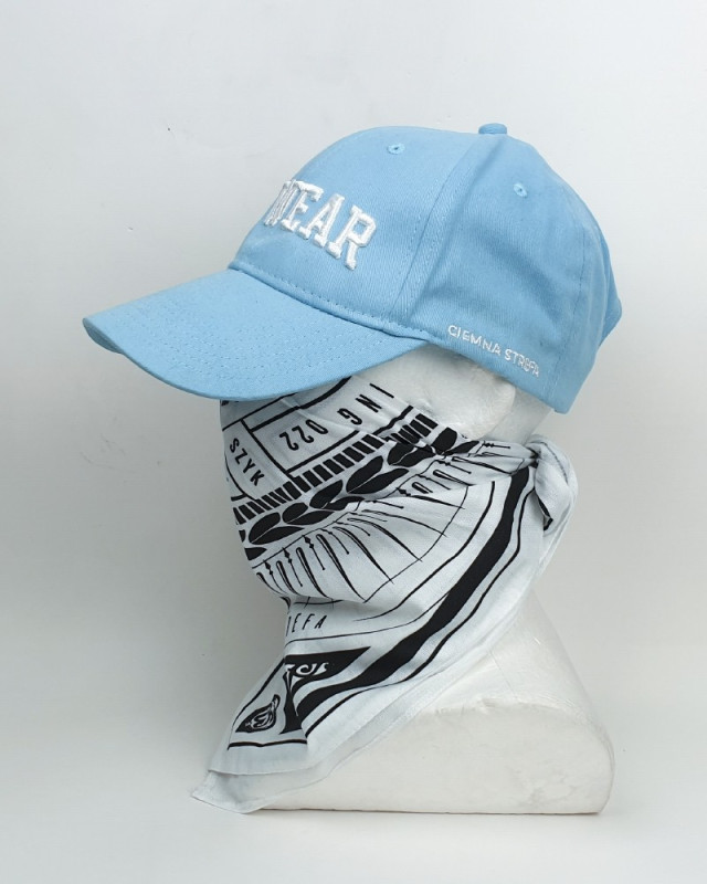 CZAPKA Z DASZKIEM CS WEAR BŁĘKIT