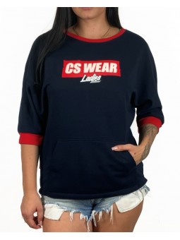 BLUZA DAMSKA OVERSIZE RĘKAW...