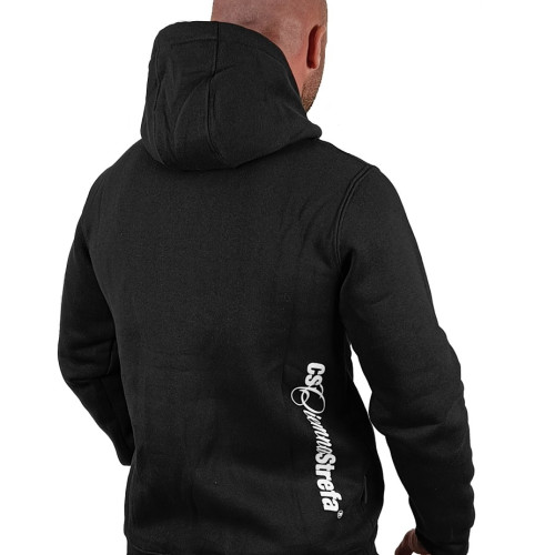 BLUZA CZARNA KANGUR CS DUŻY HERB BIAŁY