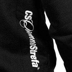 BLUZA CZARNA KANGUR CS DUŻY HERB BIAŁY