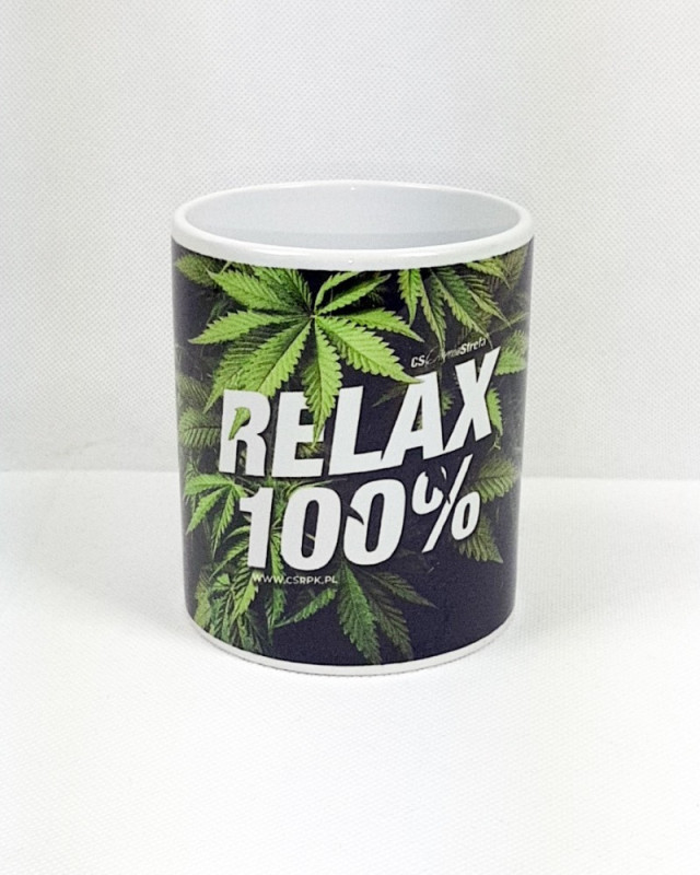 KUBEK CERAMICZNY RELAX 100%