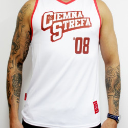 JERSEY MĘSKI CIEMNA STREFA BIAŁY