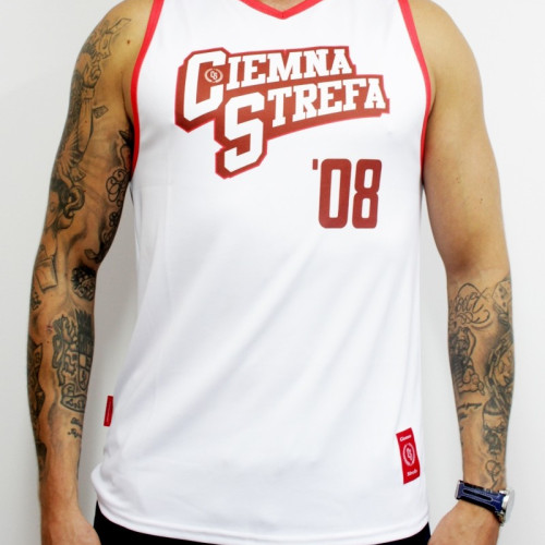 JERSEY MĘSKI CIEMNA STREFA BIAŁY