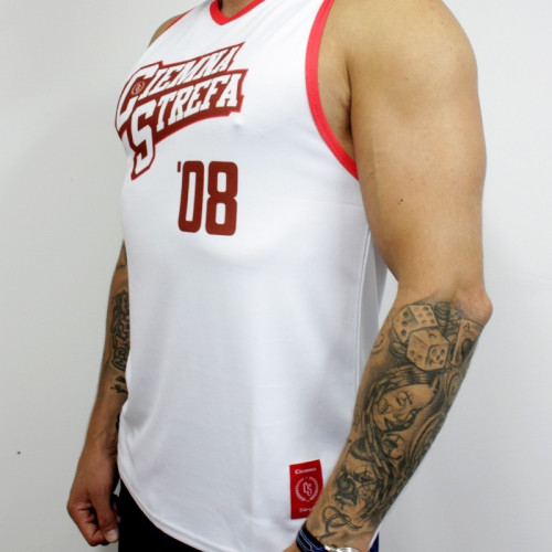 JERSEY MĘSKI CIEMNA STREFA BIAŁY