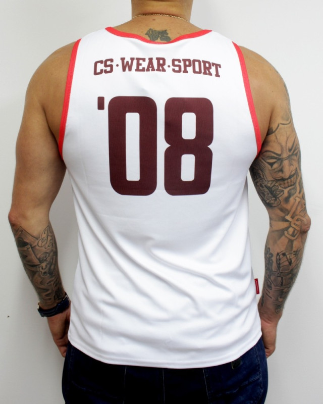 JERSEY MĘSKI CIEMNA STREFA BIAŁY