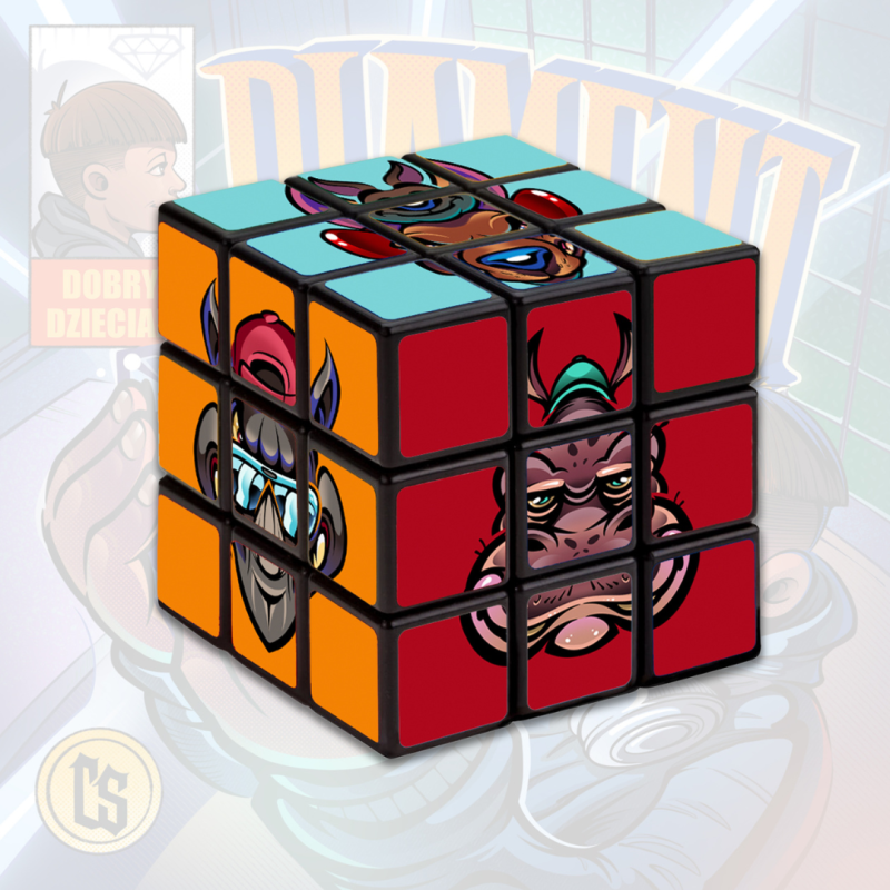 KOSTKA RUBIKA / DOBRY DZIECIAK ANIMALS