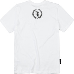 T-SHIRT BIAŁY DUŻY HERB CZARNY