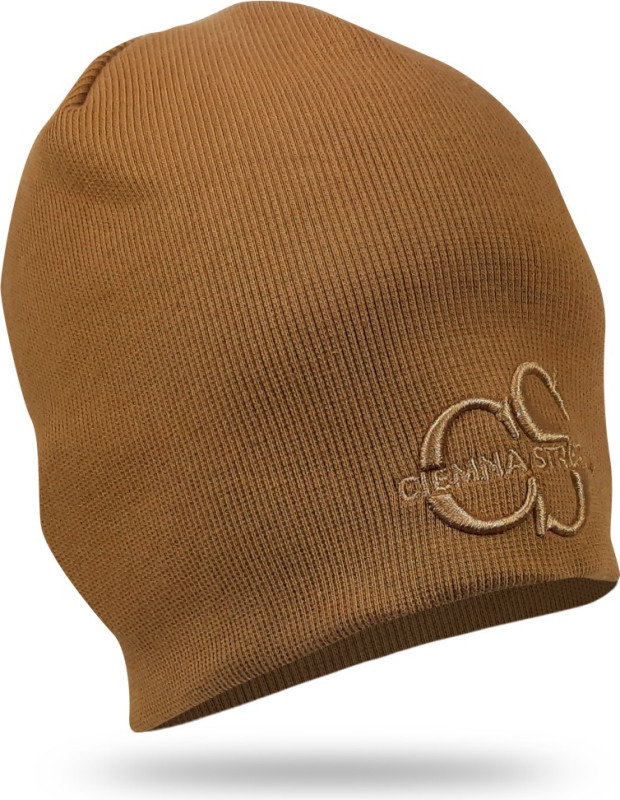 CZAPKA CIEMNA STREFA HAFT CIEMNY KAMEL