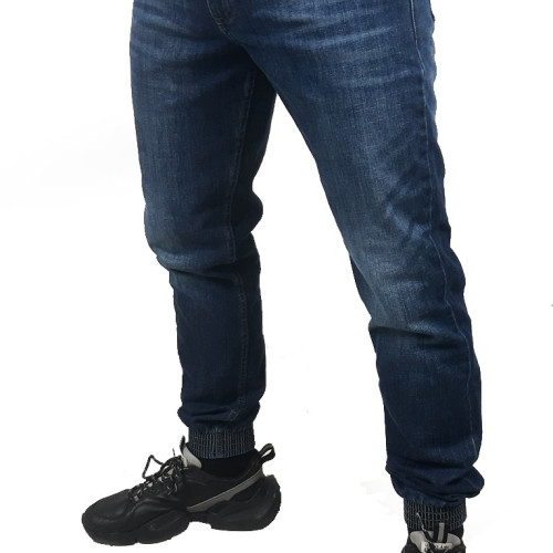 SPODNIE JOGGER CIEMNY JEANS DATIVE NEW
