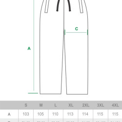SPODNIE JOGGER CIEMNY JEANS DATIVE NEW