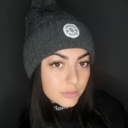 CZAPKA ZIMA CS GIRLS GRAFIT//CS