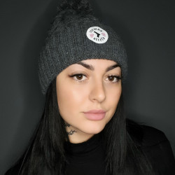 CZAPKA ZIMA CS GIRLS  GRAFIT/ GUN