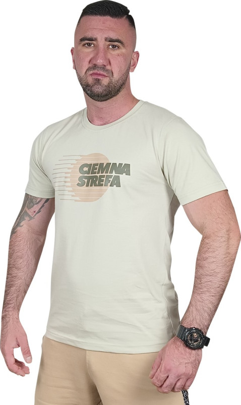 T-SHIRT JASNY KAMEL CIEMNA STREFA GLOB