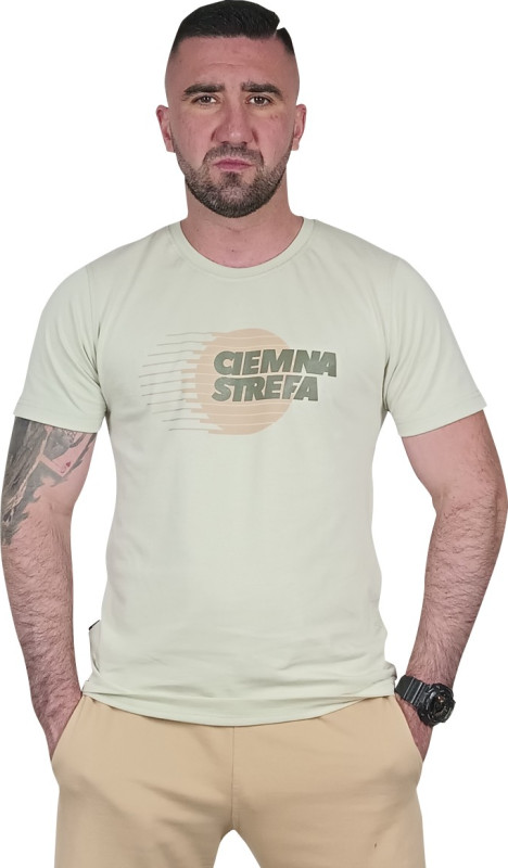 T-SHIRT JASNY KAMEL CIEMNA STREFA GLOB