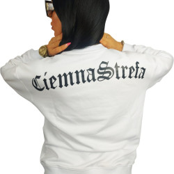 BLUZA KLASYK BIAŁA CS GIRLS GOTYK BACK