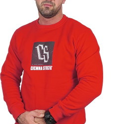 BLUZA KLASYK CS CZERWONA SPRAY