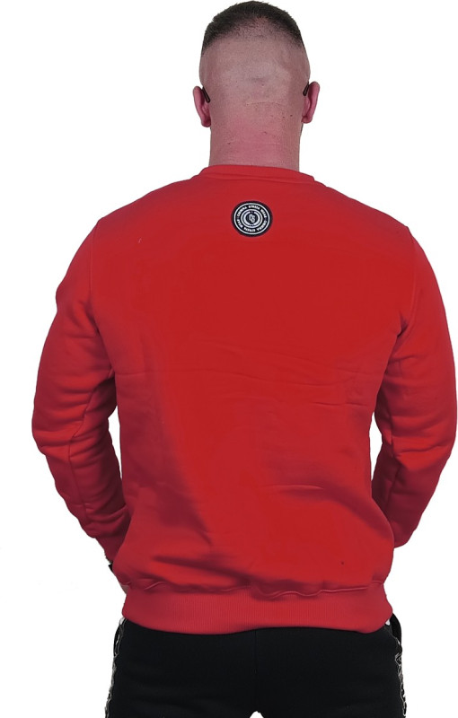BLUZA KLASYK CS CZERWONA SPRAY
