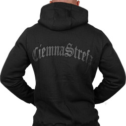 BLUZA KANGUR CZARNA // CIEMNA STREFA CZARNY GOTYK