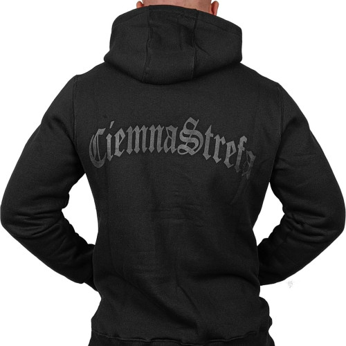 BLUZA KANGUR CZARNA // CIEMNA STREFA CZARNY GOTYK