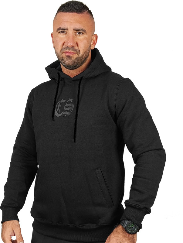 BLUZA KANGUR CZARNA // CIEMNA STREFA CZARNY GOTYK