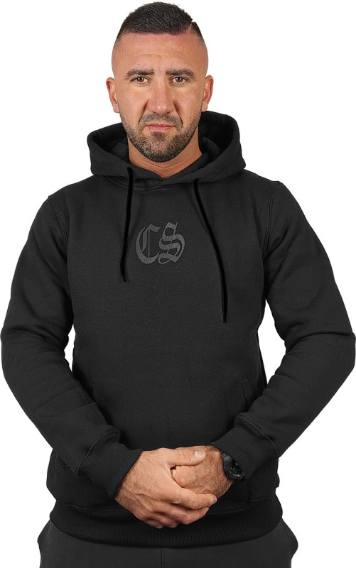 BLUZA KANGUR CZARNA // CIEMNA STREFA CZARNY GOTYK