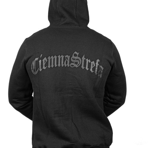 BLUZA KANGUR CZARNA // CIEMNA STREFA CZARNY GOTYK