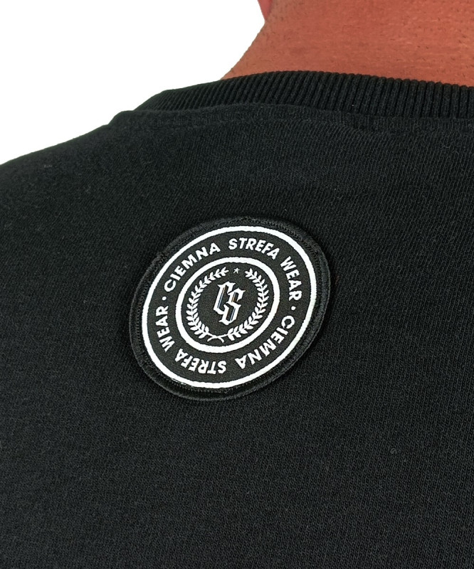 BLUZA KLASYK CZARNA CS SPRAY