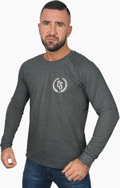 LONGSLEEVE CIEMNA STREFA // CS MAŁY LAUR // GRAFIT