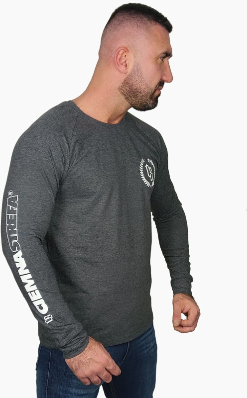 LONGSLEEVE CIEMNA STREFA // CS MAŁY LAUR // GRAFIT