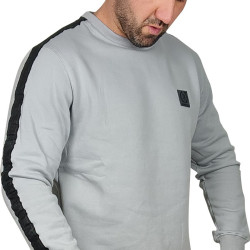 BLUZA KLASYK SZARA CS GUMKA / TAŚMA BLACK NEW