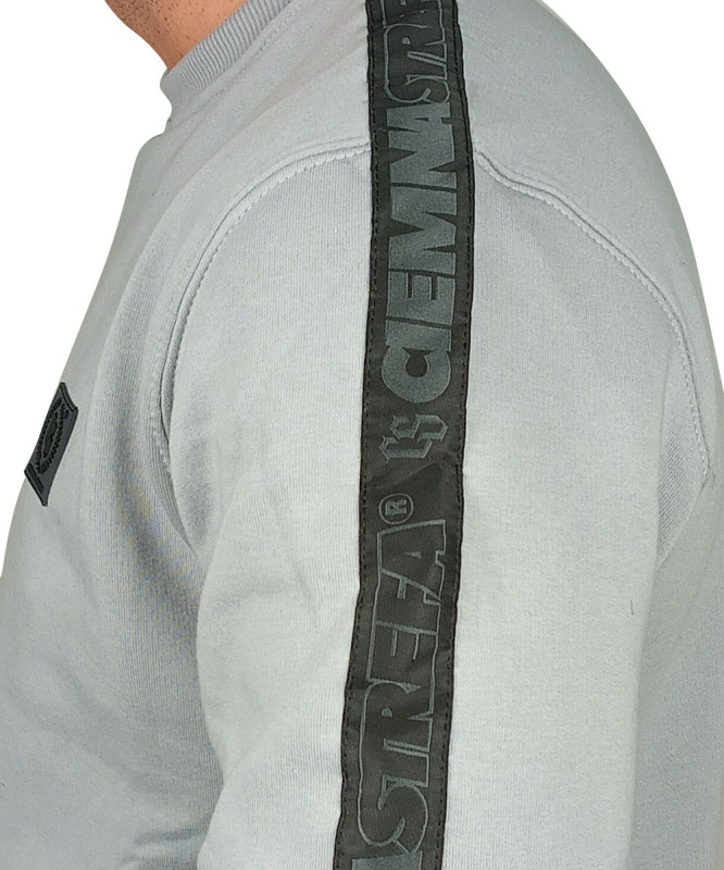 BLUZA KLASYK SZARA CS GUMKA / TAŚMA BLACK NEW