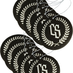 ZAPACH SAMOCHODOWY ( dwustronny ) CIEMNA STREFA 10szt