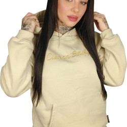 Komplet Dresowy CS Girls jasny beż/złoto